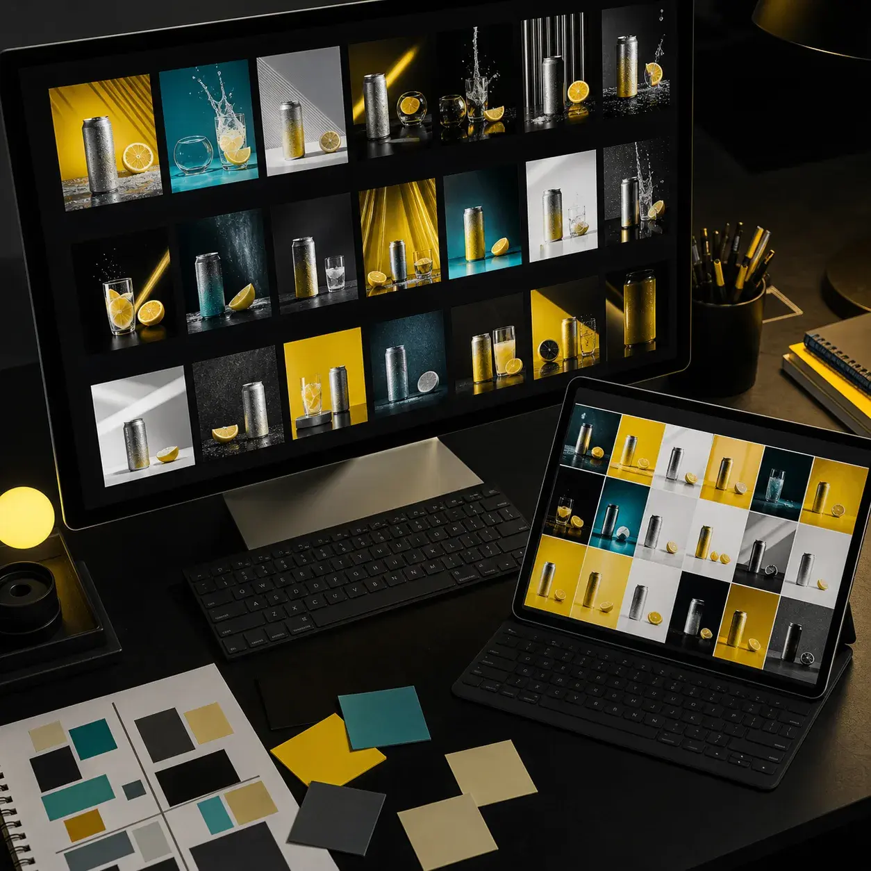 Image variation board for the Nano Banana Flash Lite workflow